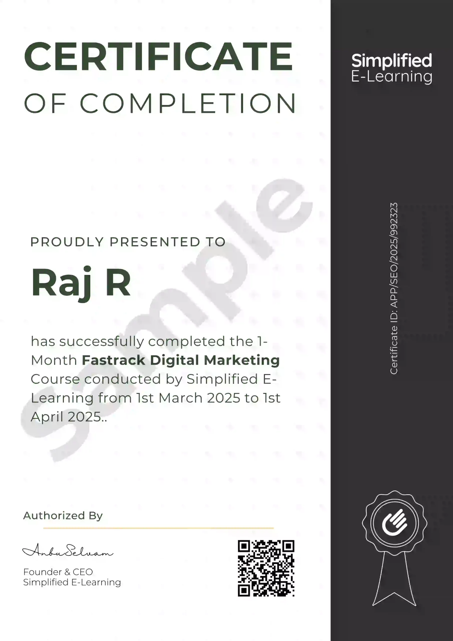 fastrack digital marketing certificate 01