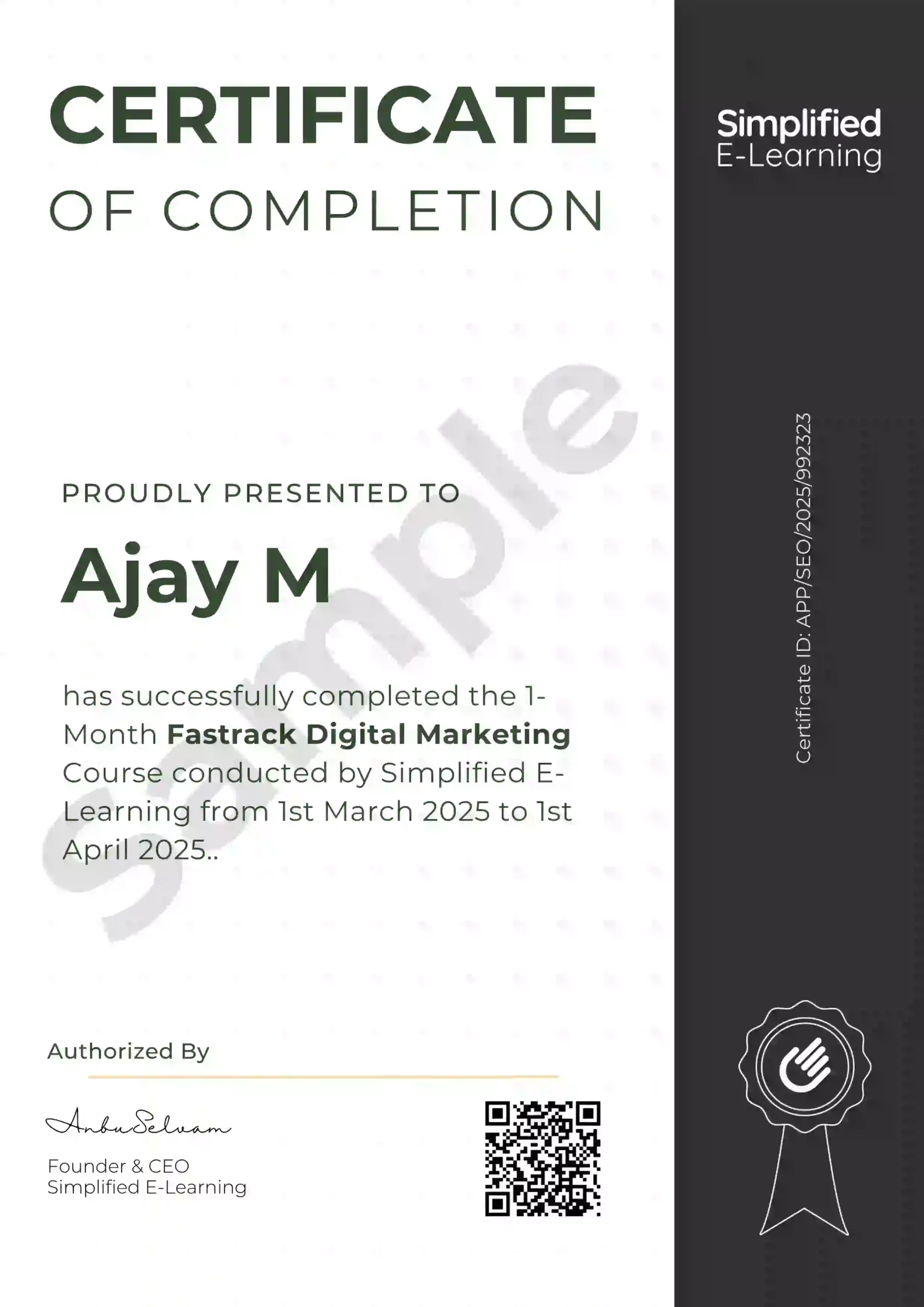 fastrack digital marketing certificate 05