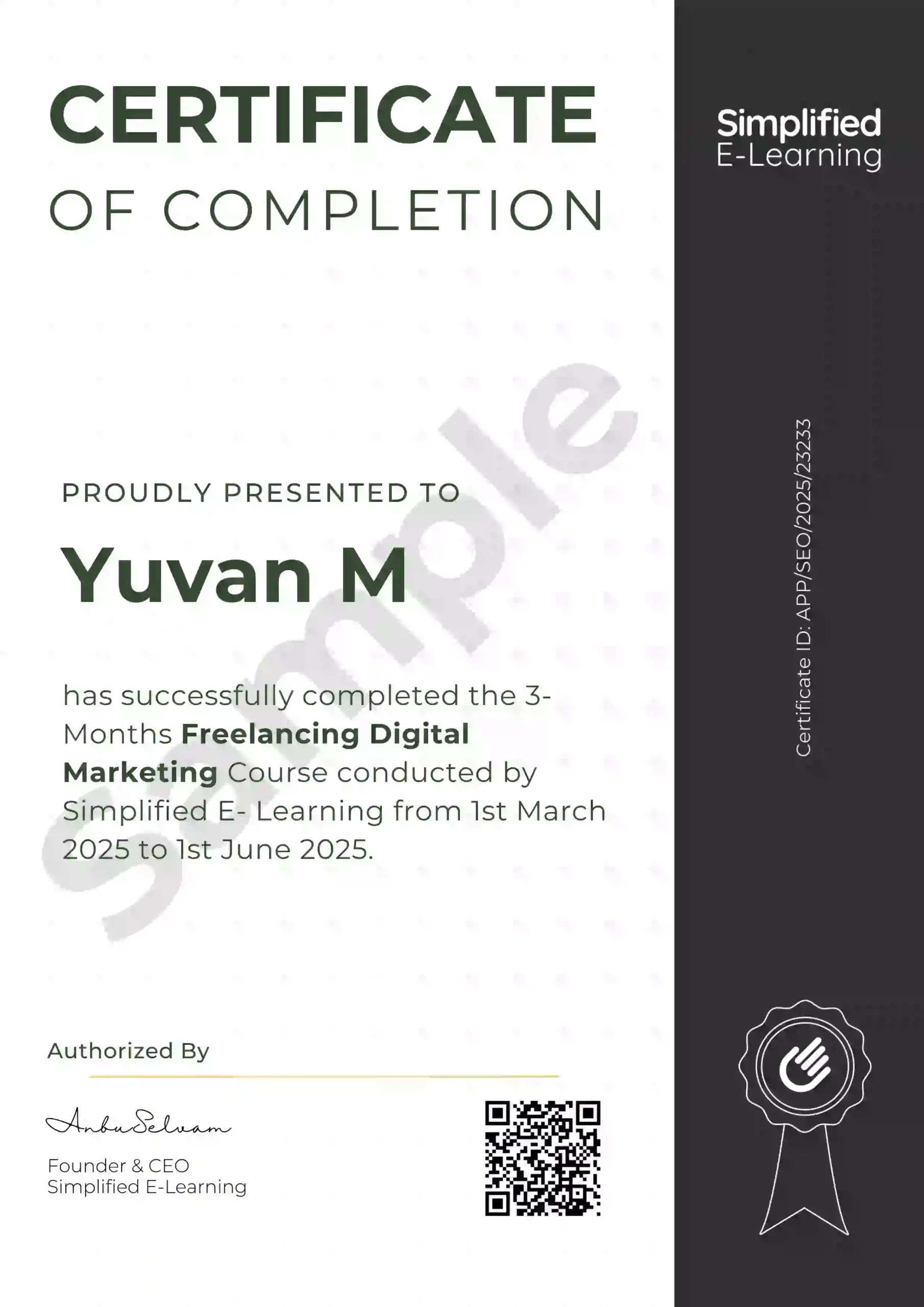 freelance digital marketing certificate 01