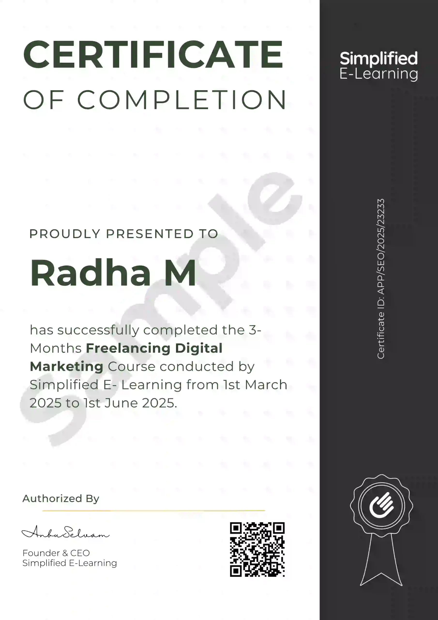 freelance digital marketing certificate 06