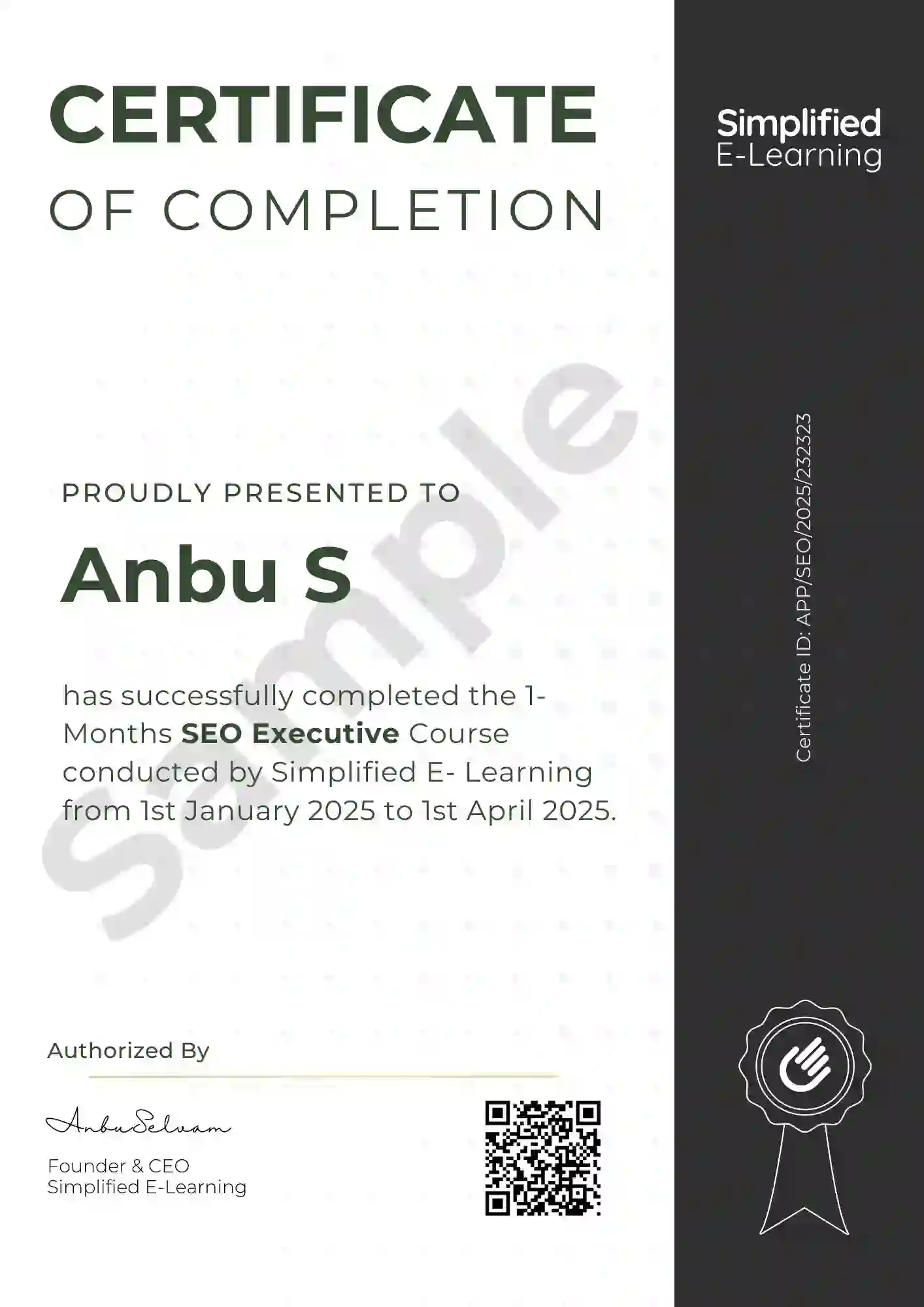 smm executive certificate 2