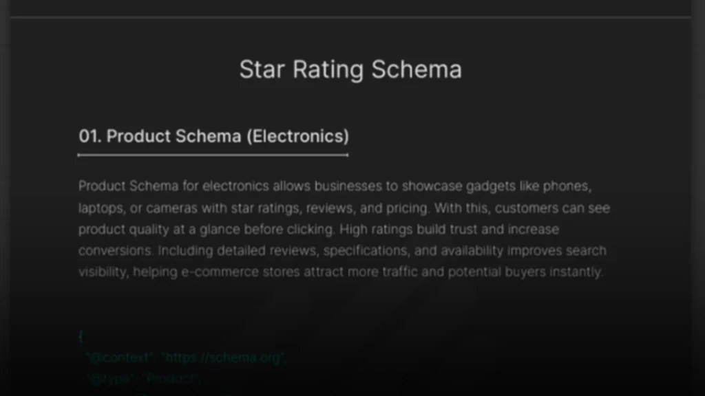 Star Rating Schema